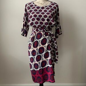Maeve Floral Silk Dress